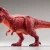 ハピネット ブロッコ ダイナソーシリーズ レッドティラノをイメージした赤いティラノサウルスの恐竜フィギュア