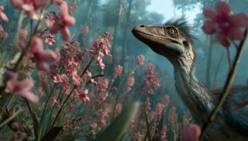 Dinosaurs and the Birth of Flowers