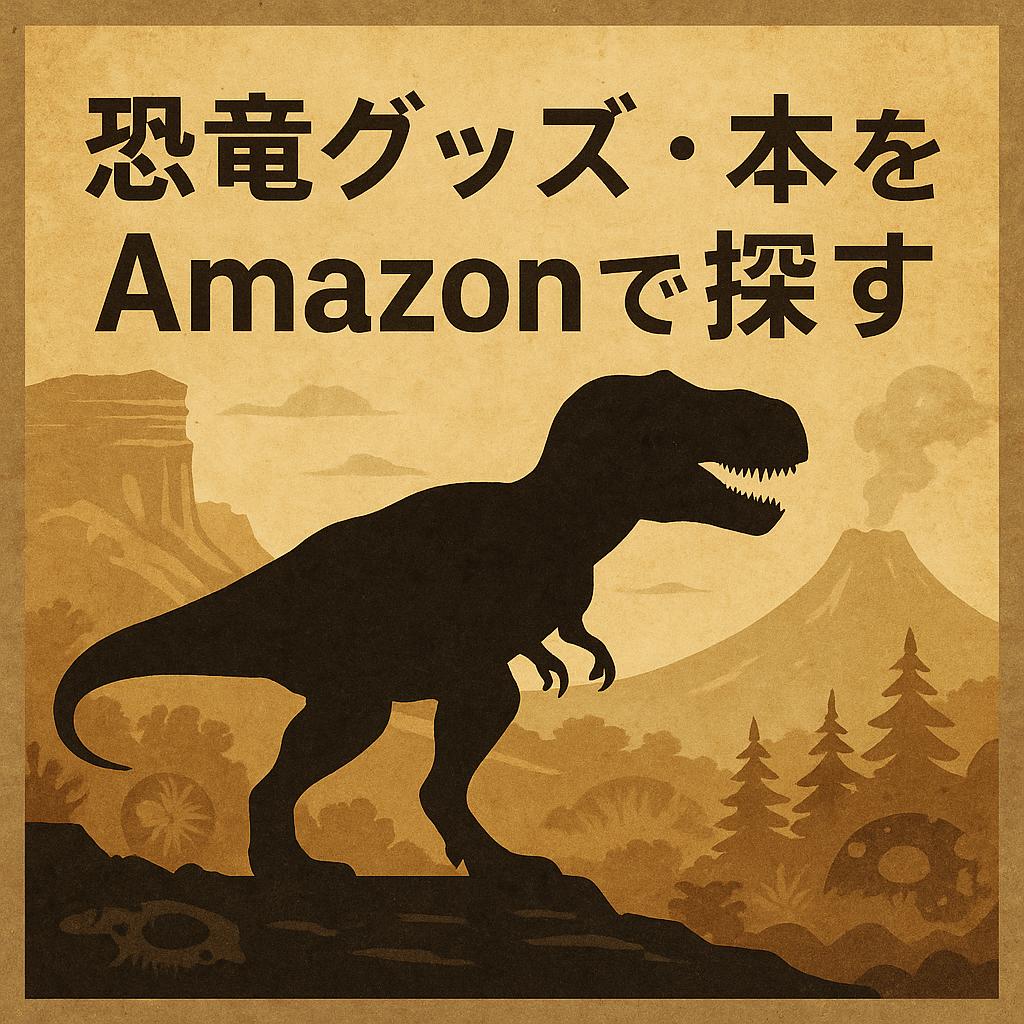 恐竜グッズ・本をAmazonで探す