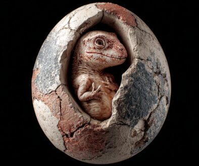Analyzing small hadrosaur eggs with CT scans
