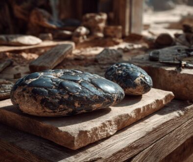 Dinosaur “gastroliths”