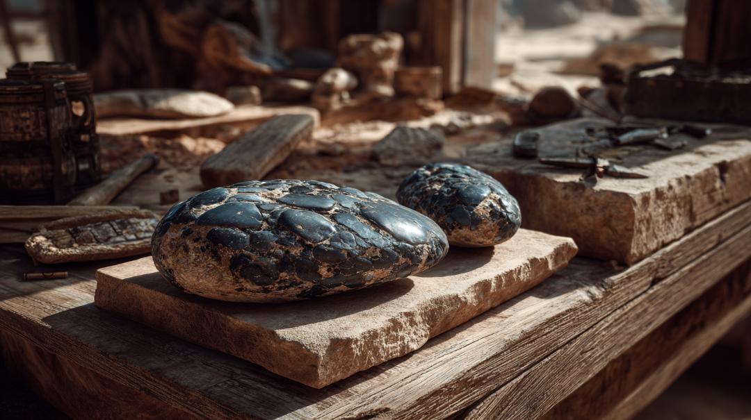 Dinosaur “gastroliths” Dinosaur “gastroliths”