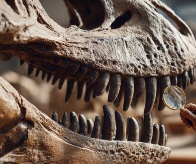 Dinosaur teeth alignment