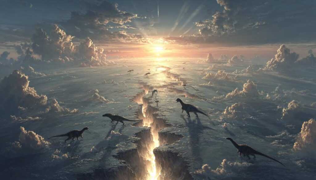 Dinosaurs and continental drift