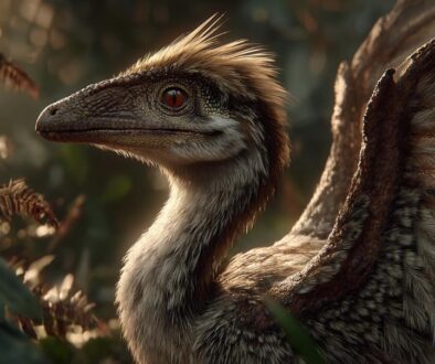 Dinosaurs washed their faces with their wings.
