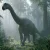 約8200万年前の温暖な南極の森林を歩く全長6〜7メートルほどのティタノサウルス類